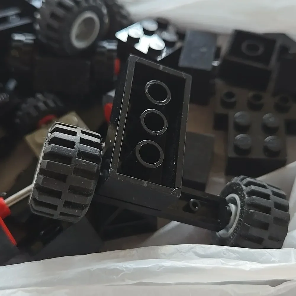 LEGO DUPLOtyco BLOCK LOT custom pieces vintage maybe black and more as seen